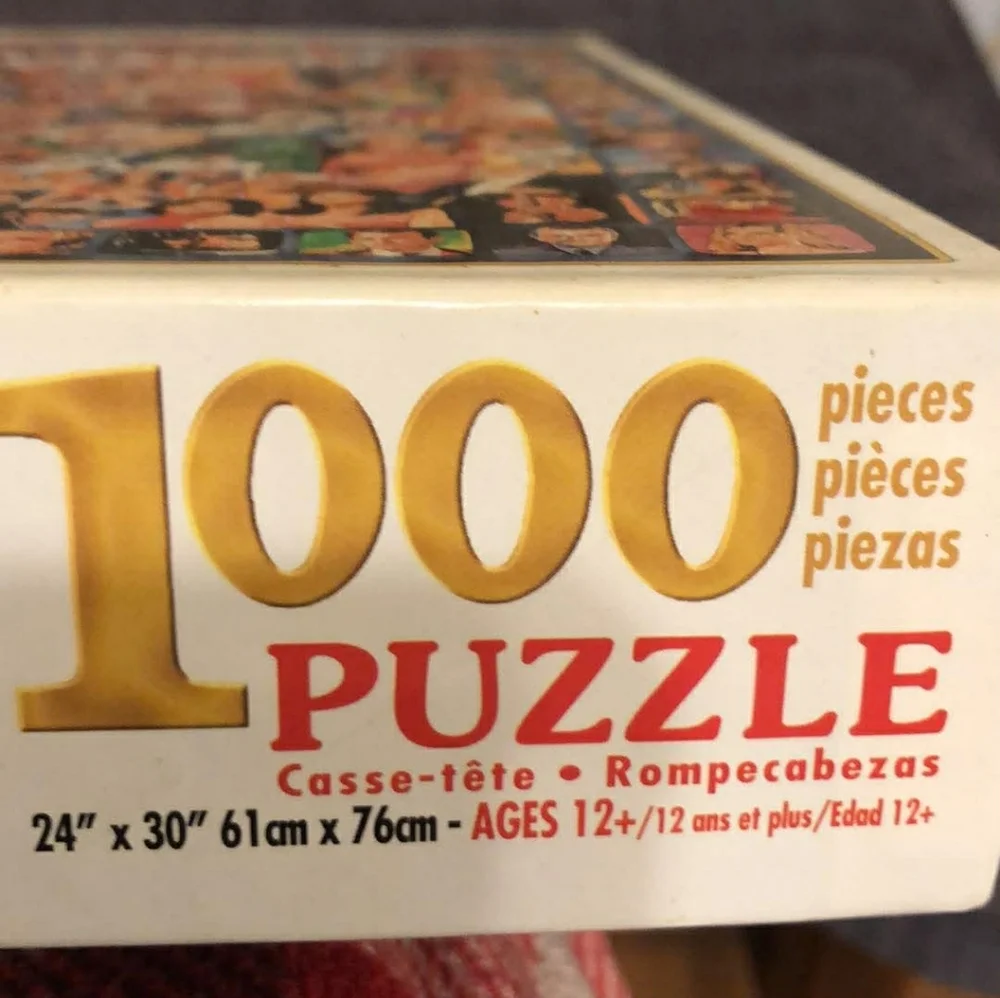 Television History 1000 Piece Puzzle